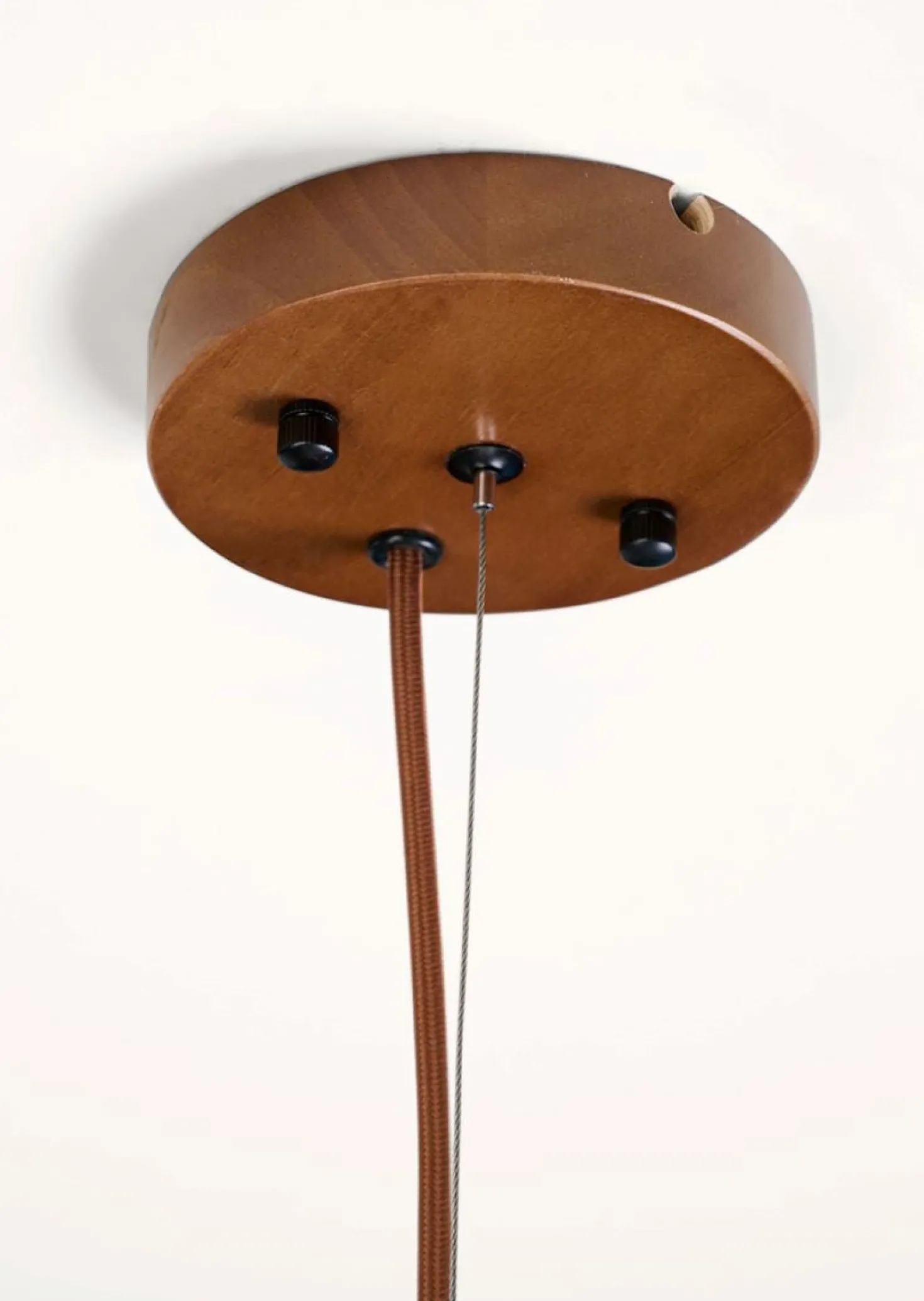 Taklampa brun - 18 cm ø36