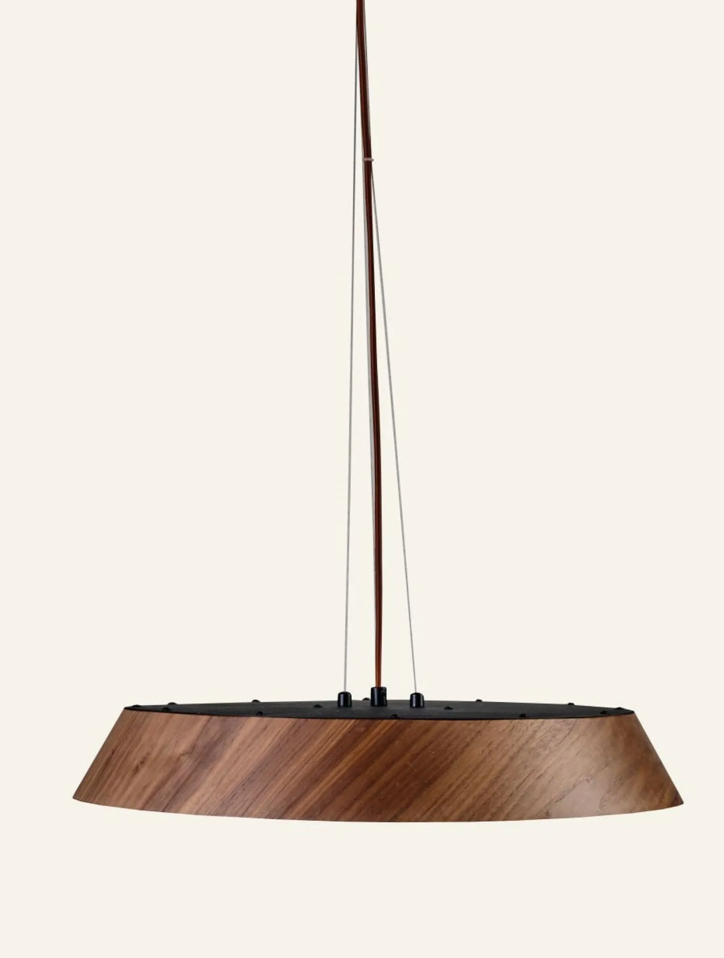 Taklampa brun - 8 cm ø51