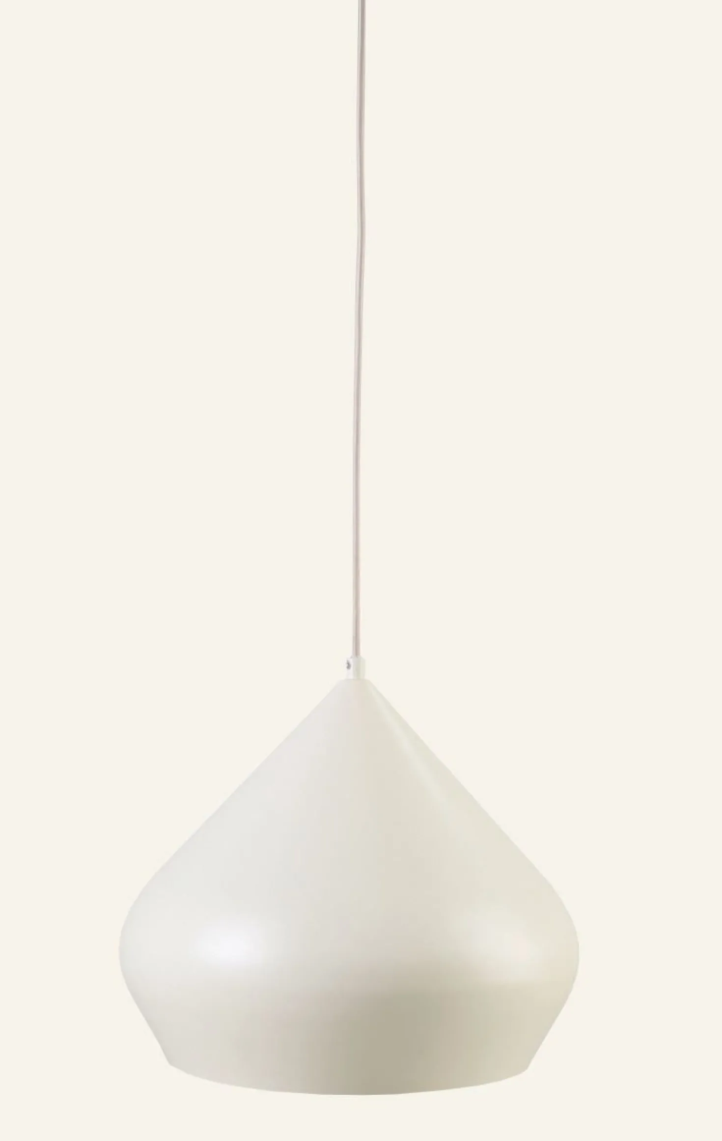 Taklampa creme - 45 cm ø52