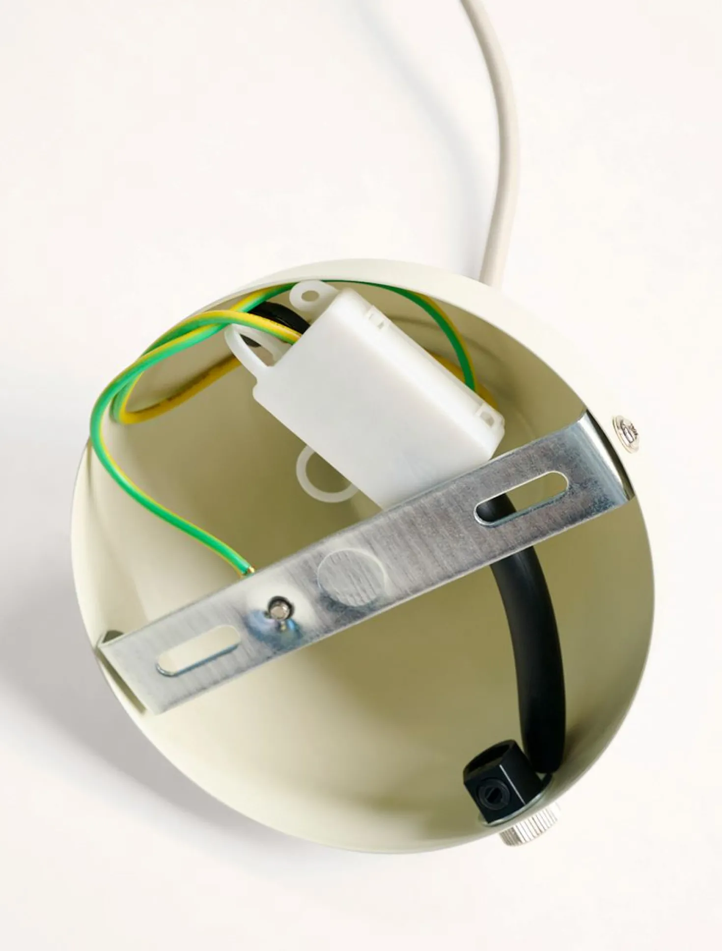 Taklampa creme - 45 cm ø52