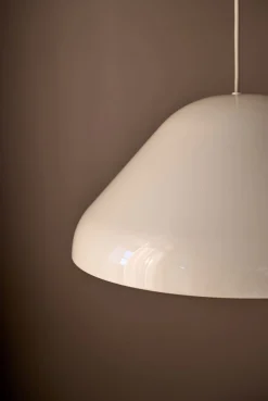 Taklampa creme - 19,5 cm ø43,4