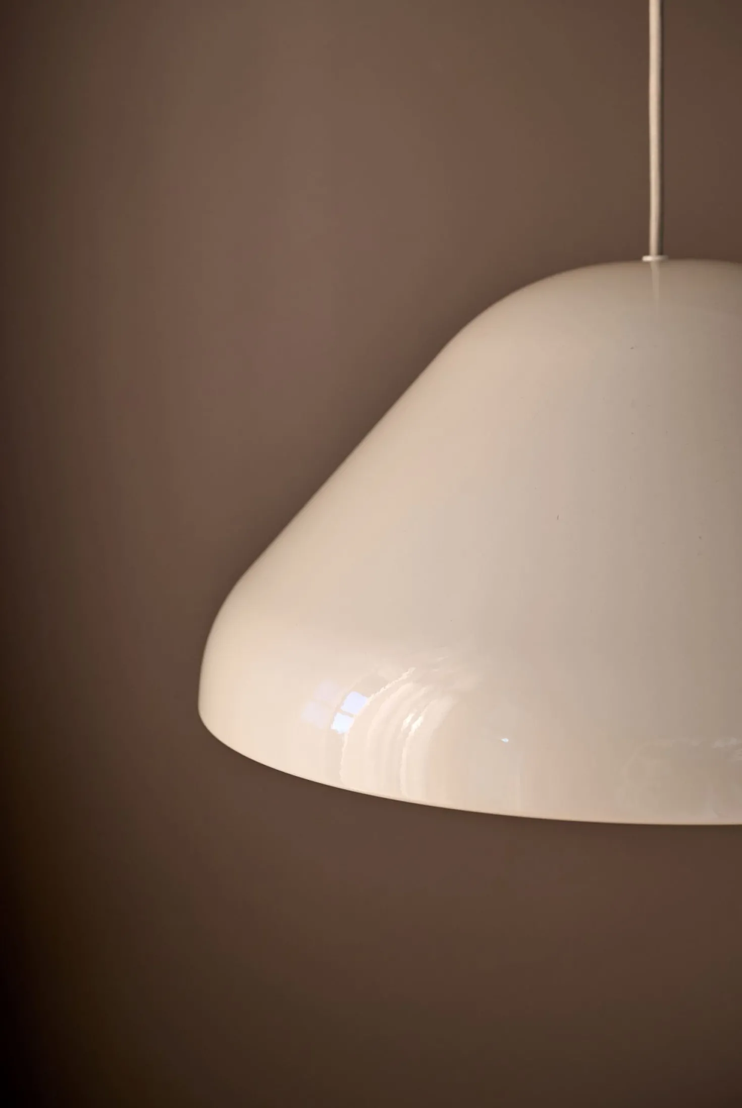 Taklampa creme - 19,5 cm ø43,4