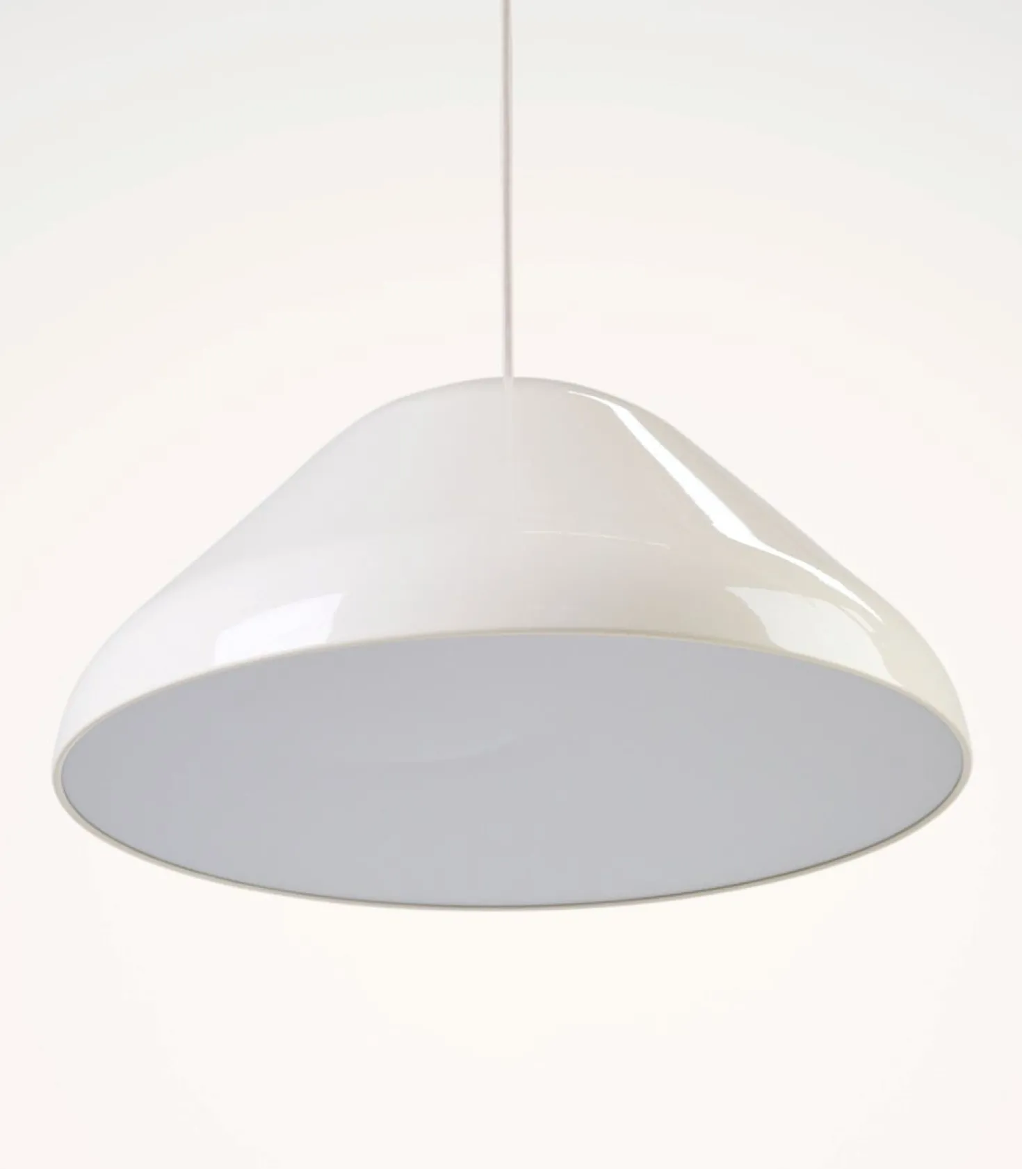 Taklampa creme - 19,5 cm ø43,4