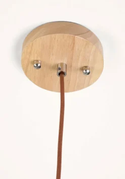Taklampa natur - 24 cm ø20