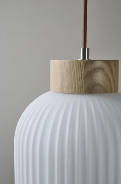 Taklampa natur - 41 cm ø20