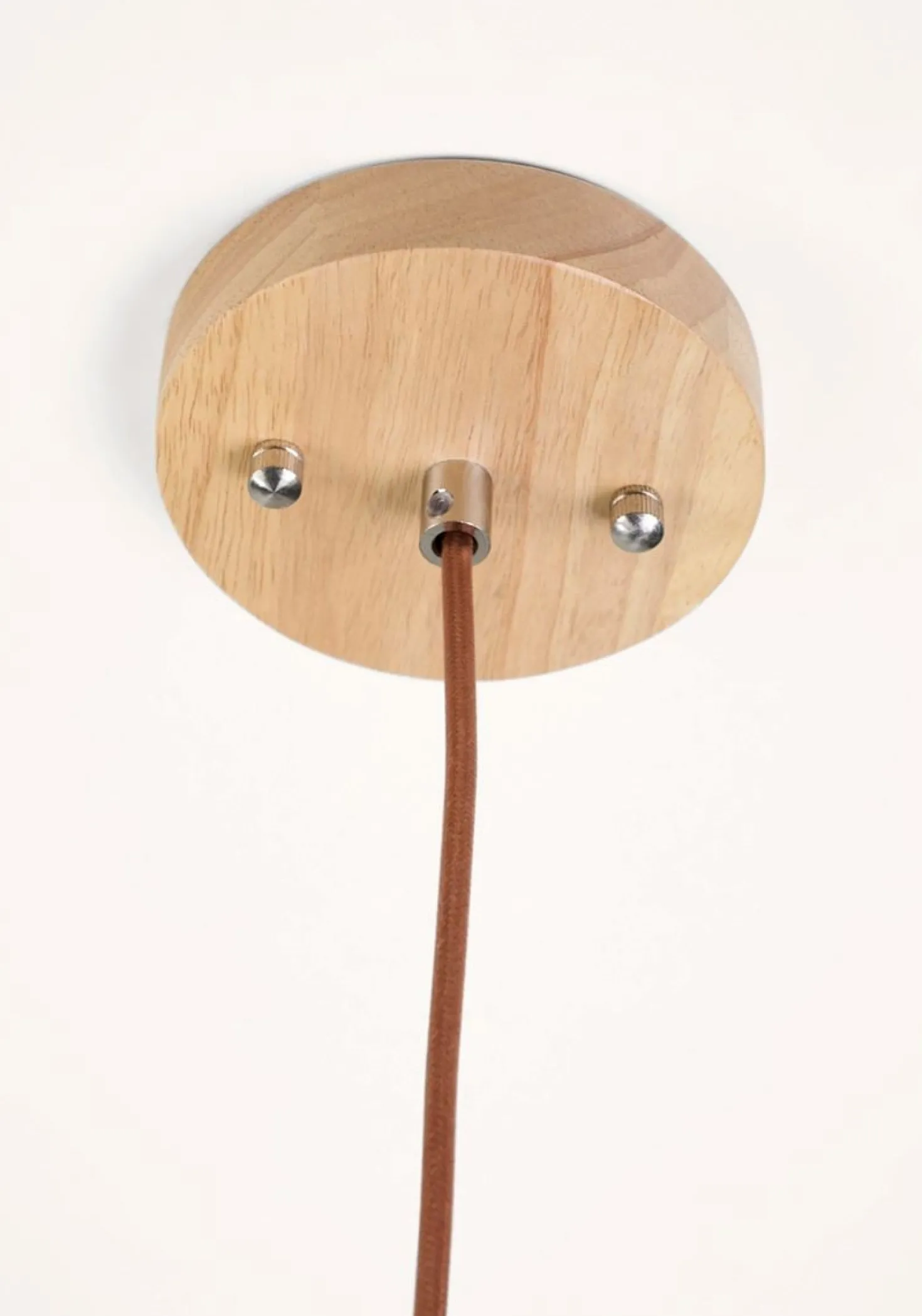Taklampa natur - 41 cm ø20