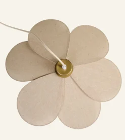 Taklampa natur - 46x46x13 cm