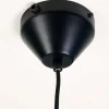 Taklampa svart - 29,5 cm ø34