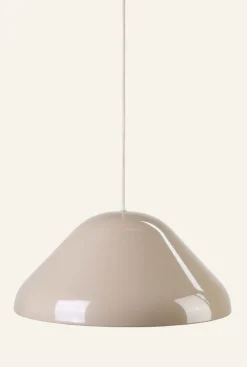 Taklampa taupe - 19,5 cm ø43,4
