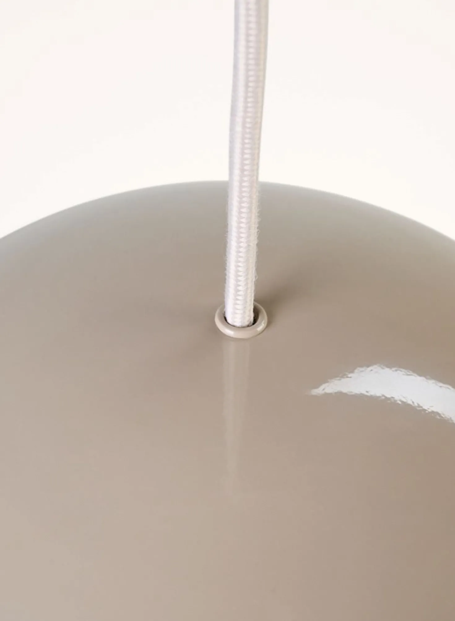 Taklampa taupe - 19,5 cm ø43,4