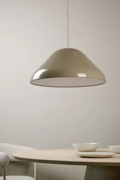 Taklampa taupe - 19,5 cm ø43,4