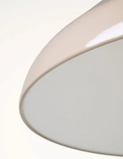 Taklampa taupe - 19,5 cm ø43,4