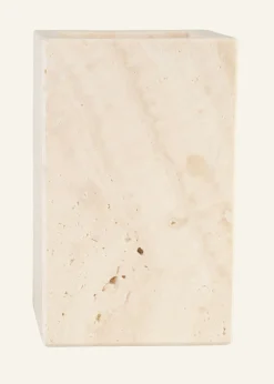 Tandborsthållare beige - 7x7x11 cm