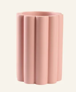 Tandborstmugg rosa - 7,5x11 cm