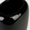 Tandborstmugg svart - 8,4x6x9,4 cm