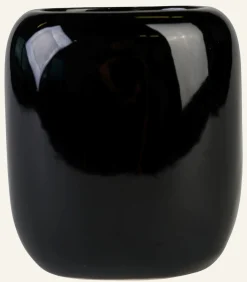 Tandborstmugg svart - 8,4x6x9,4 cm