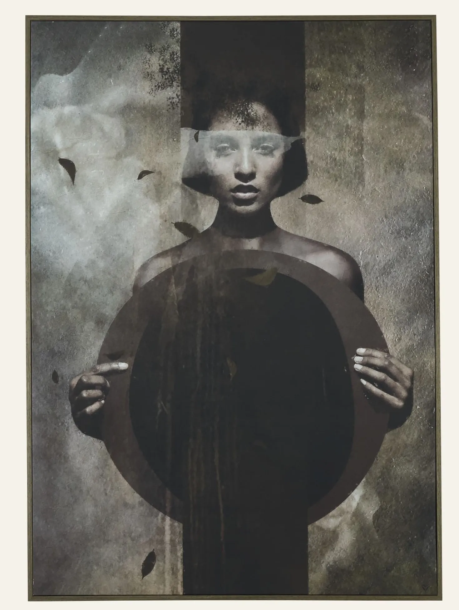 Tavla brun - 70x100 cm