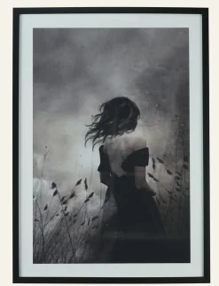 Tavla svart - 70x100 cm