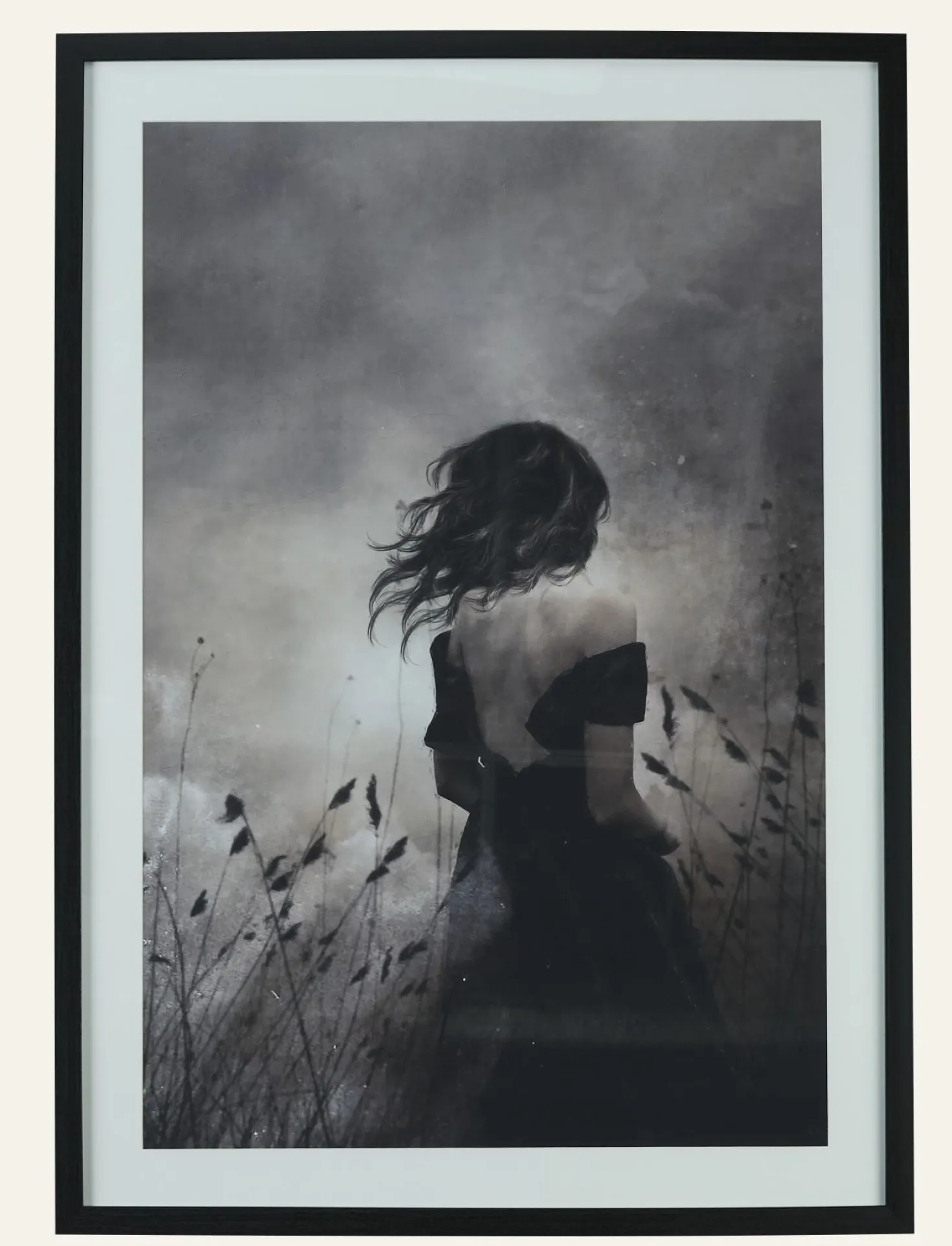 Tavla svart - 70x100 cm
