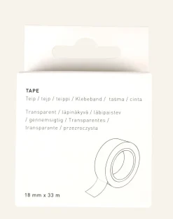 Tejp transparent - 18mm x 33m