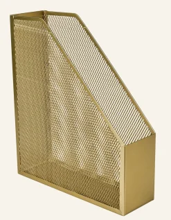 Tidskriftshållare guld - 28 cm
