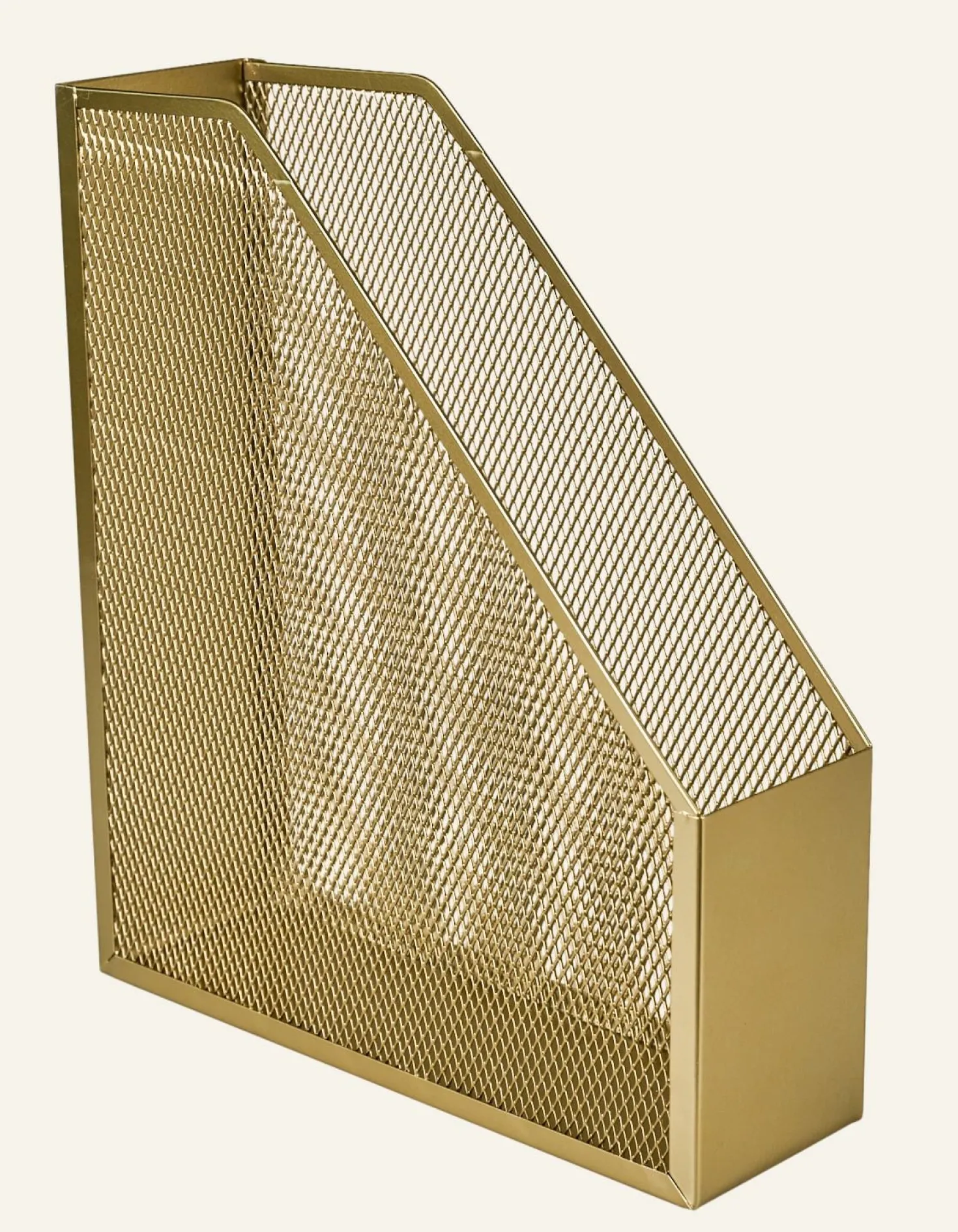 Tidskriftshållare guld - 28 cm