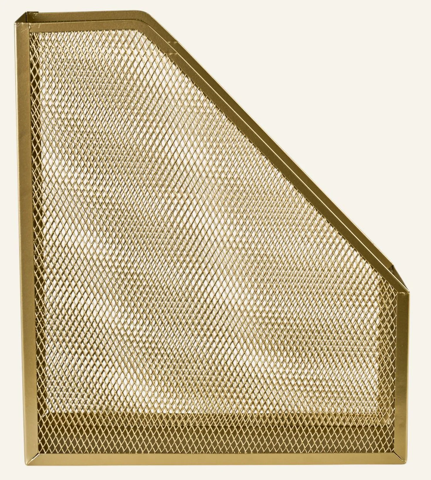 Tidskriftshållare guld - 28 cm