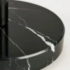 Toalettrullehållare svart - 13,2x13,2x47 cm