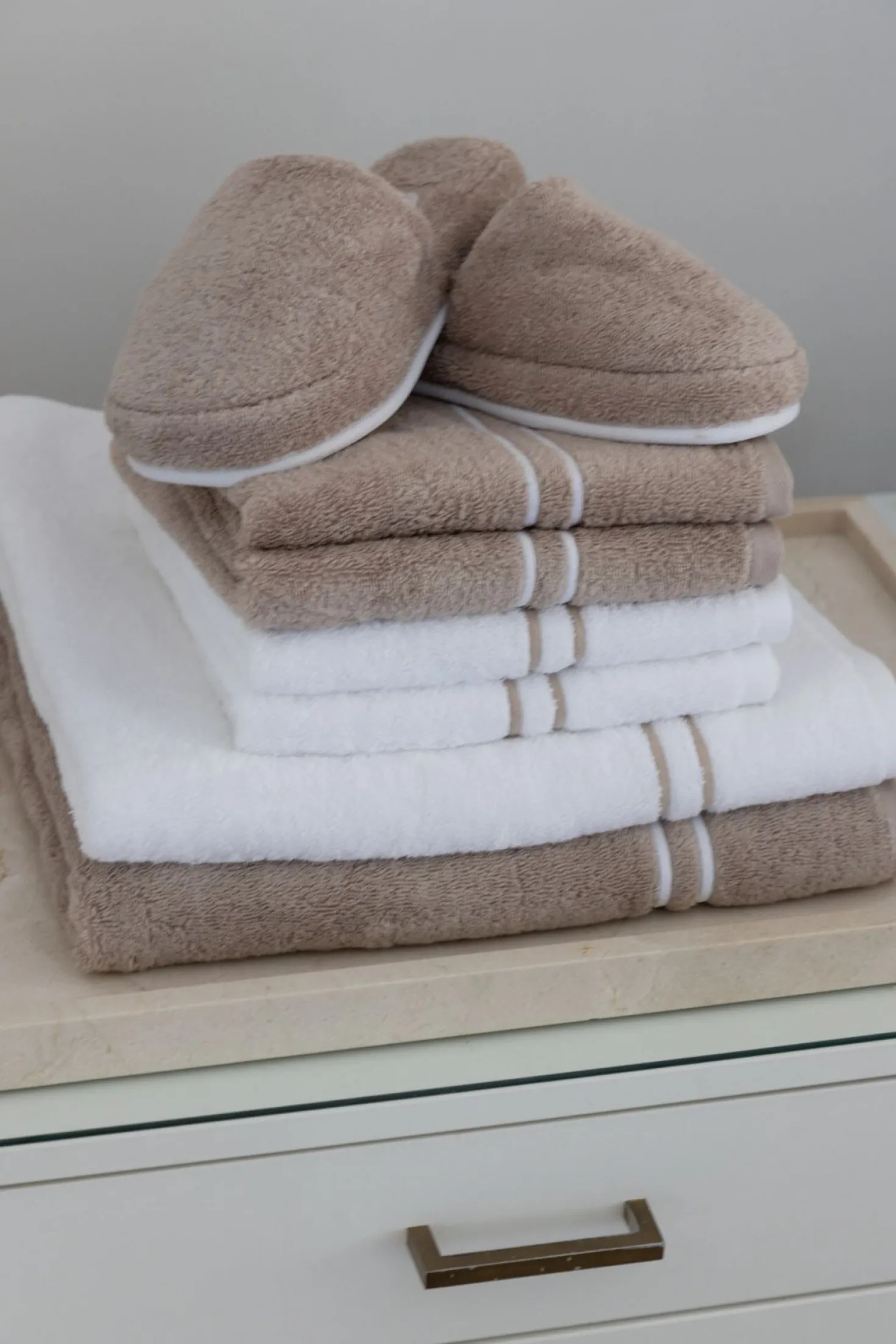 Tofflor beige - 39