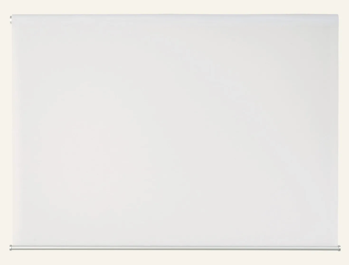 Transparent rullgardin offwhite - 140x185 cm