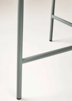Trädgårdsbord grågön - 35 cm ø70