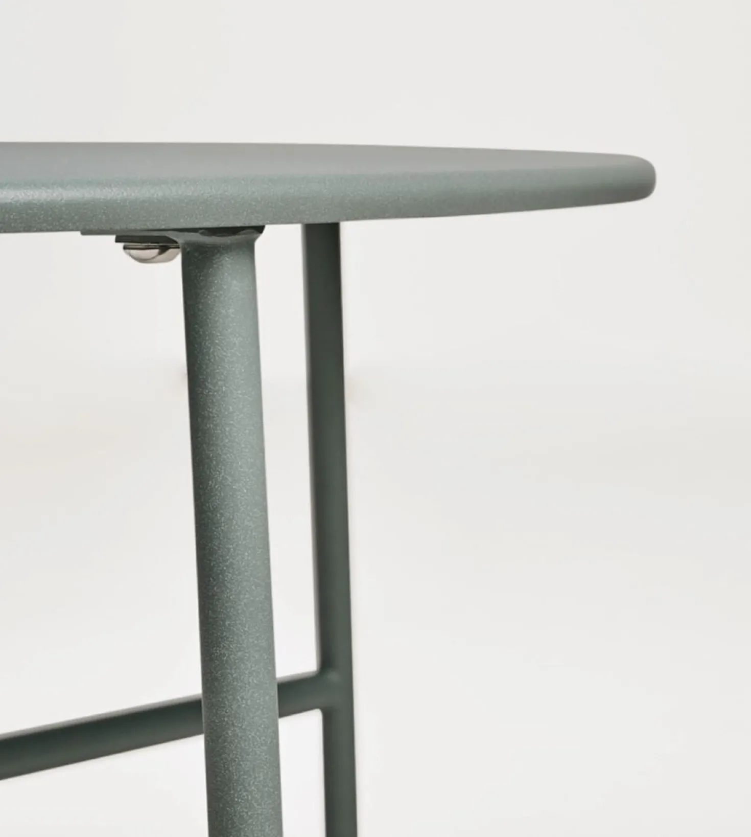 Trädgårdsbord grågön - 35 cm ø70