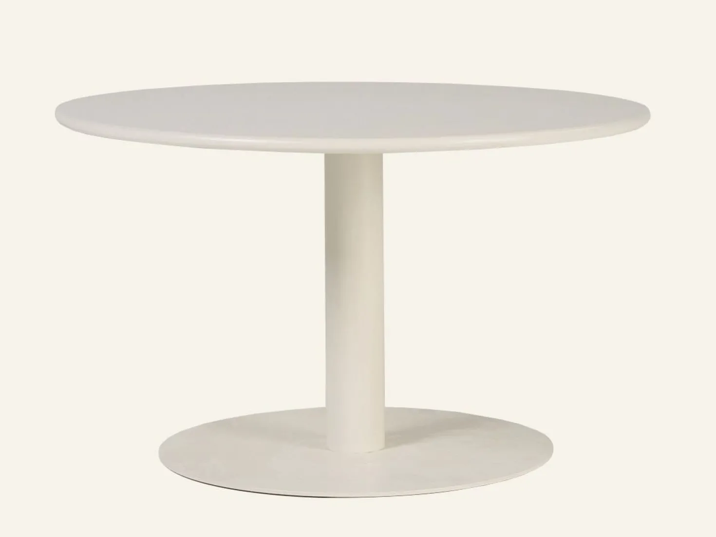 Trädgårdsbord offwhite - 35 cm ø60