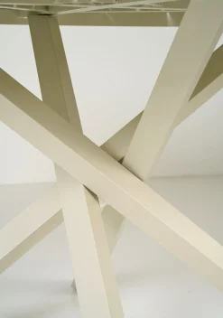 Trädgårdsbord offwhite - ø120 cm