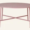 Trädgårdsbord puderrosa - 35 cm ø70