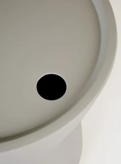 Trädgårdsbord sand - h46 cm ø34
