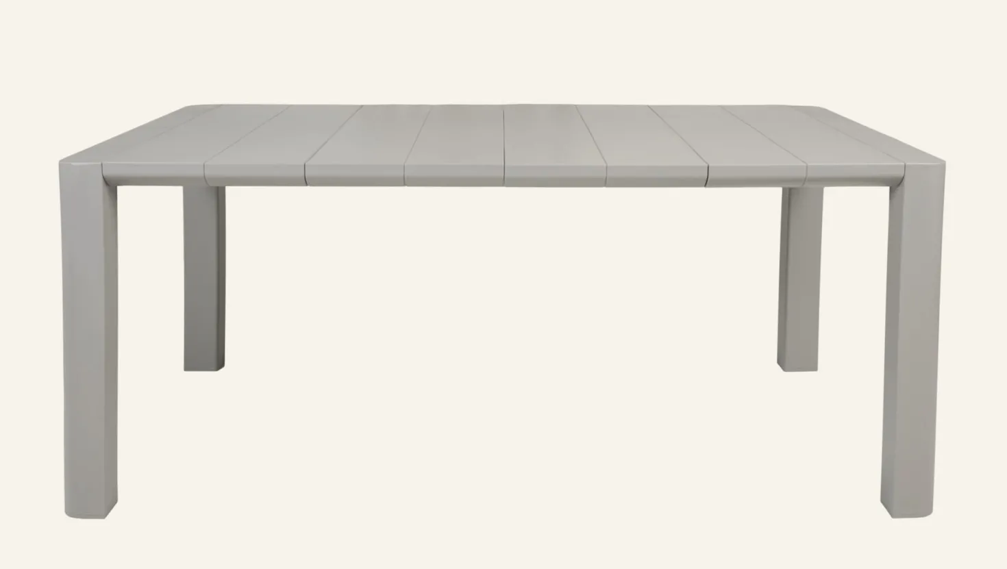 Trädgårdsbord sand - 100x180 cm