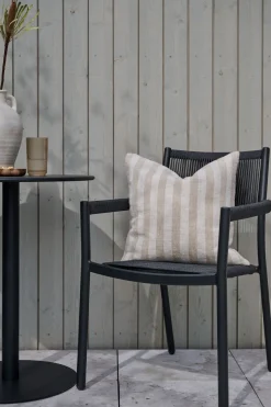 Trädgårdsbord svart - 73 cm ø60