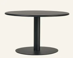 Trädgårdsbord svart - 35 cm ø60
