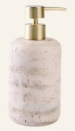 Tvålpump beige - 8,3x8,3x19,3 cm