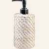 Tvålpump natur - 8x8x21 cm