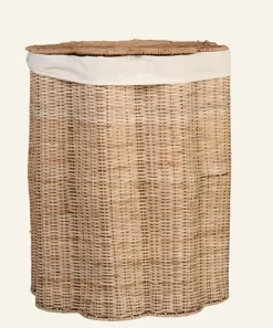Tvättkorg natur - 45x55 cm