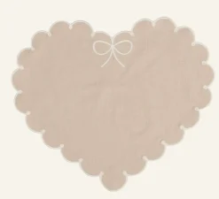 Tygservett beige - 35x45 cm