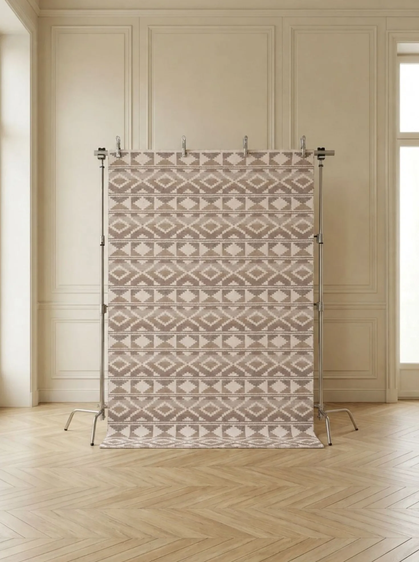 Ullmatta multi/brun - 160x230 cm