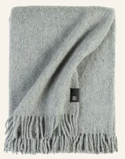 Ullpläd grå - 130x170 cm