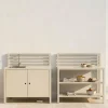 Utekök modul med diskho creme - 120x60x122 cm