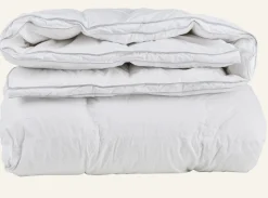Varmt duntäcke vit - 150x210 cm