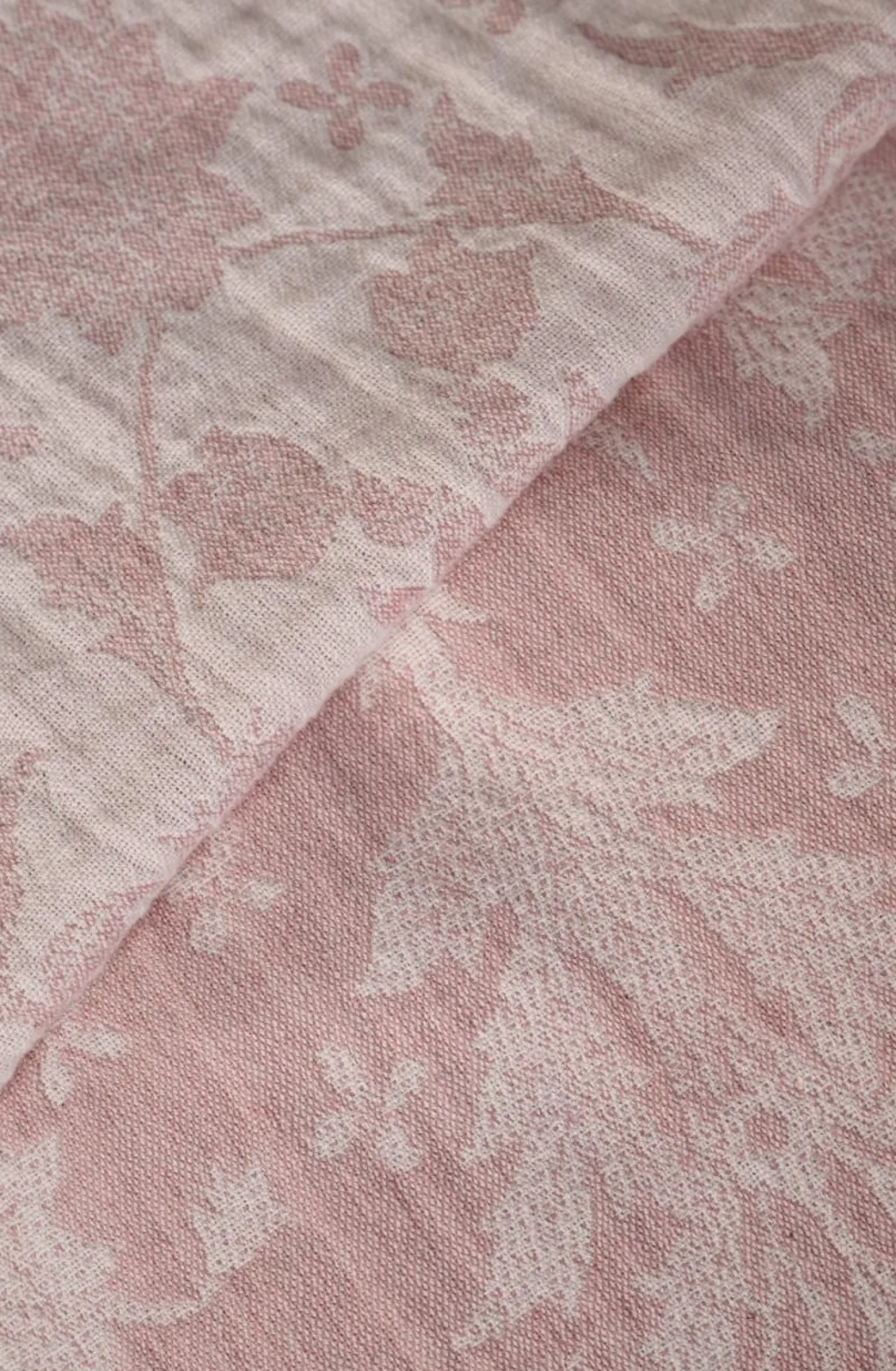 Överkast rosa - 240x240 cm
