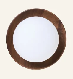 Vägglampa brun - ø20