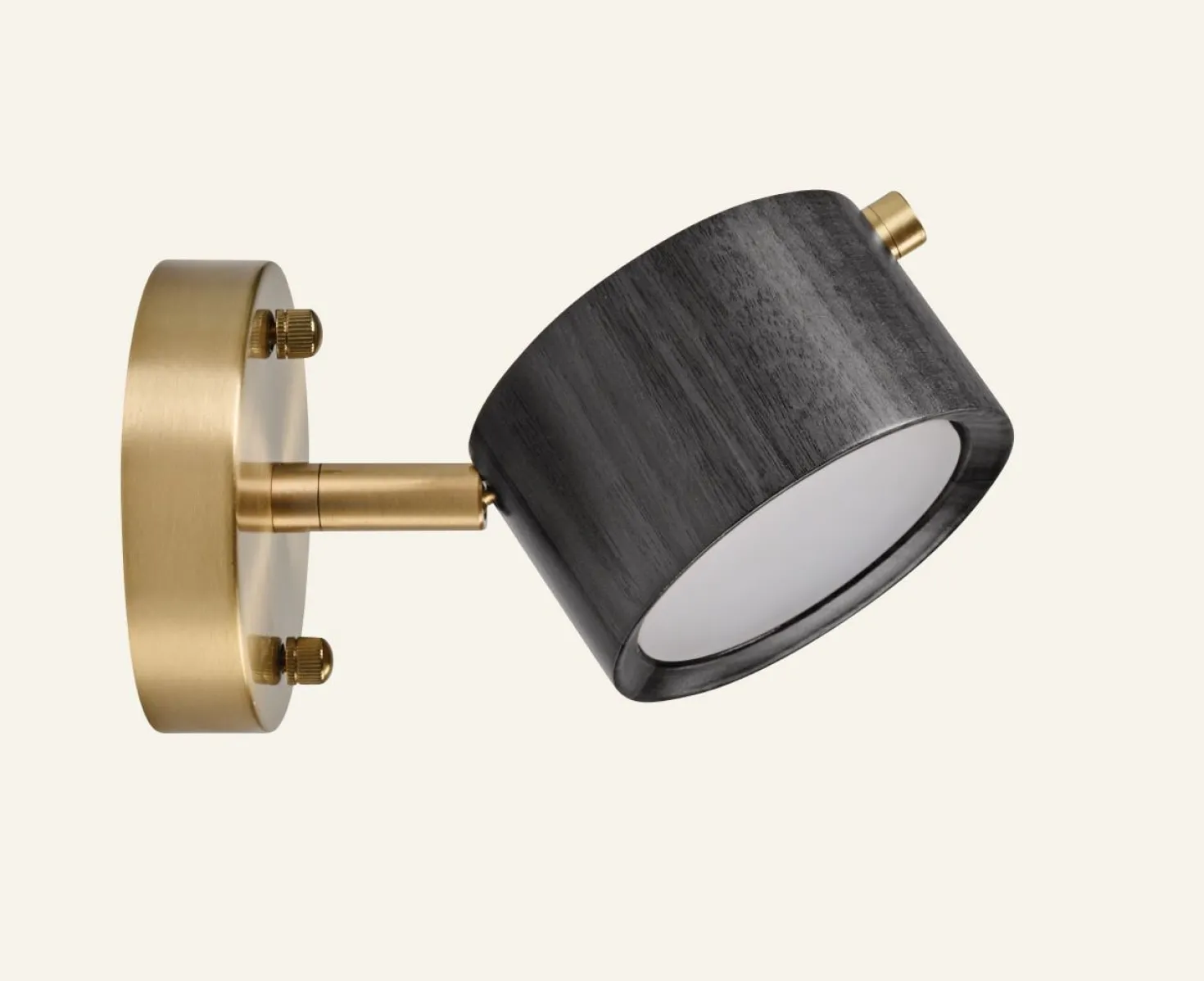 Vägglampa svart - 20x15 cm